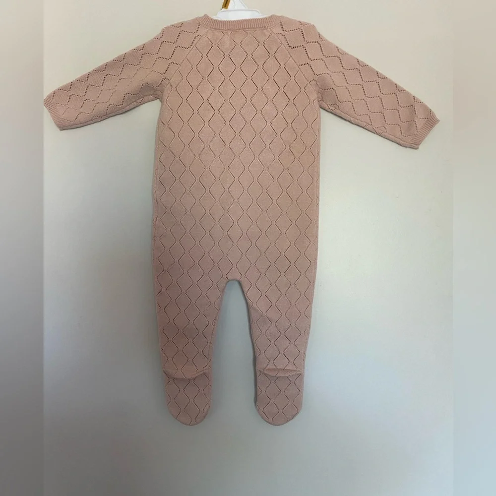 Cozy Pink Knit Kids Pajamas Sleep‎ Sack